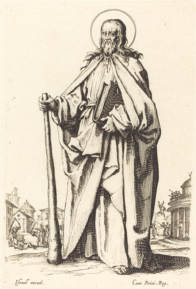 Saint James the Less, utgitt 1631. av Jacques Callot