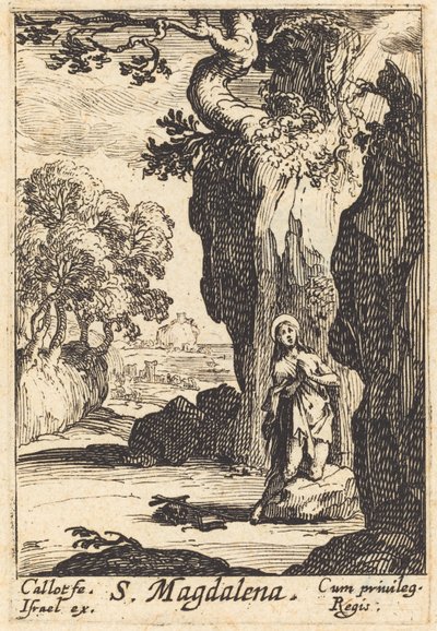Den hellige Maria Magdalena av Jacques Callot