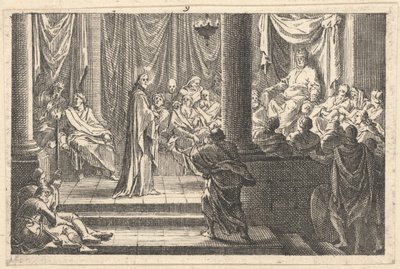 Scene fra lidenskapen (etsing) av Jacques Callot