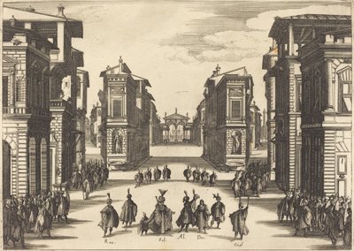 Suleiman, akt IV av Jacques Callot
