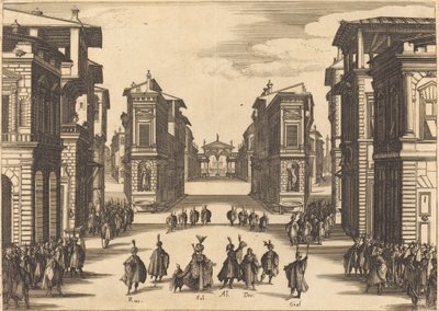 Suleiman, akt IV av Jacques Callot