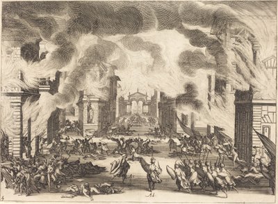 Suleiman, Act V av Jacques Callot