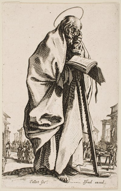 Sankt Simon, fra serien «De store apostlene» av Jacques Callot