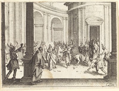 Steining av Jesus av Jacques Callot