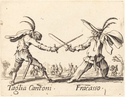 Taglia Cantoni og Fracasso av Jacques Callot