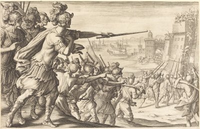 Ta av bein, ca. 1614. av Jacques Callot