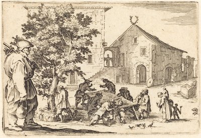 Taverna, ca. 1622. av Jacques Callot