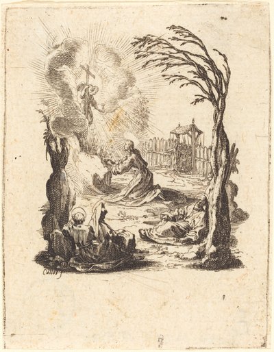 Kvalen i hagen av Jacques Callot