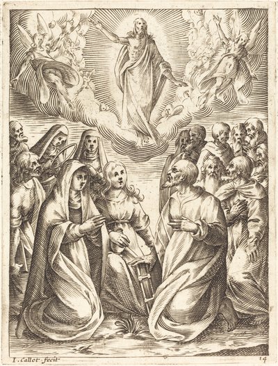Himmelfarten av Jacques Callot