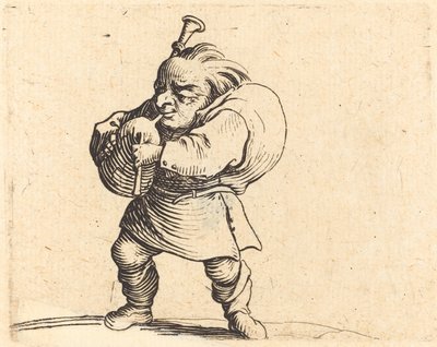 Sekkepipespilleren av Jacques Callot