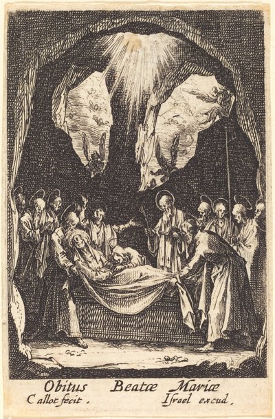 Jomfruens begravelse av Jacques Callot