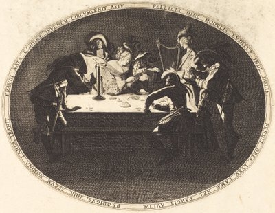 Kortspillerne av Jacques Callot