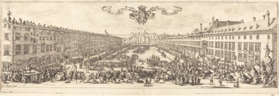 The Carriere i Nancy, i eller etter 1621. av Jacques Callot