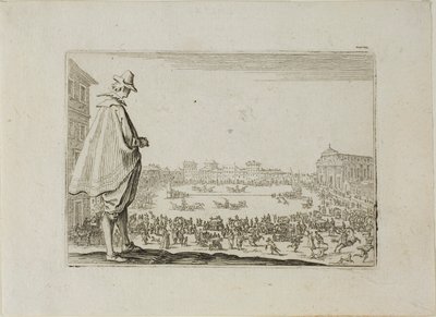 The Chariot Races at Santa Maria, fra The Caprices av Jacques Callot
