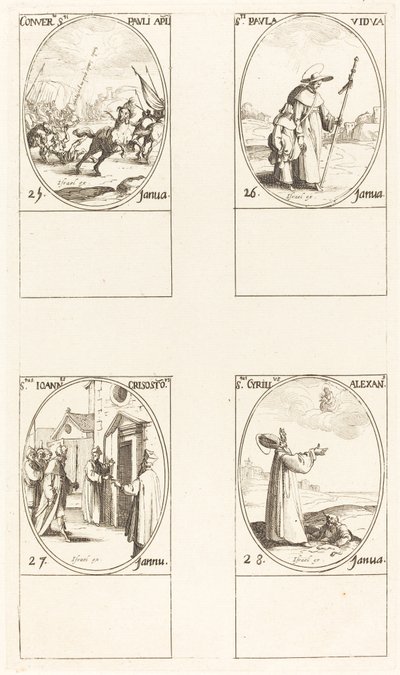 The Conversion of Saul; St. Paul; St. John Chrysostom; St. Cyril of Alexandria   1241316   no       norwegian Successfully Translated  Original: Landschap met visser Le pêcheur du saumon Translat: Landschap met visser Le pêcheur du saumon 1367942 no norweg av Jacques Callot