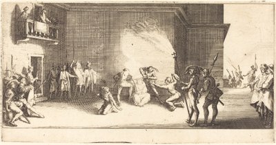 Kroningen med torner av Jacques Callot