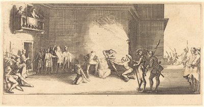 Kroningen med torner av Jacques Callot