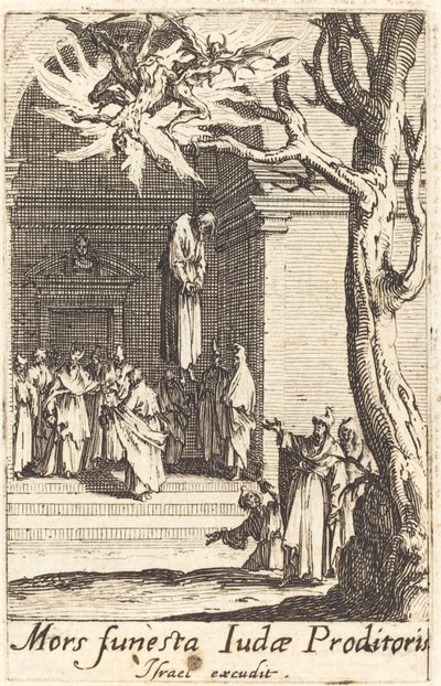 Judas død av Jacques Callot