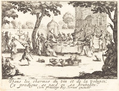 Dissipasjonen av Jacques Callot