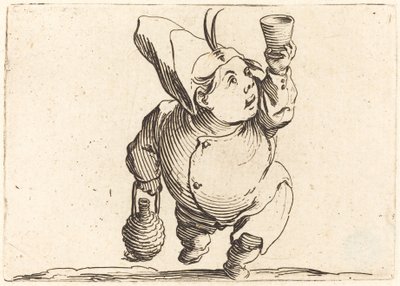 Drikkeren, sett forfra av Jacques Callot