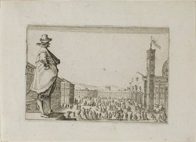 Duomoen i Firenze, fra The Caprices av Jacques Callot