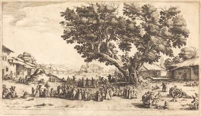 Messen på Xeuilley av Jacques Callot