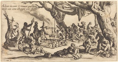 Bohemenes fest av Jacques Callot