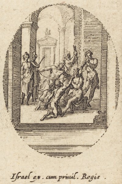 Flageleringen, ca. 1631. av Jacques Callot
