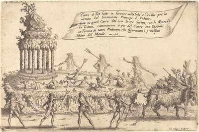 Thetis flyte av Jacques Callot