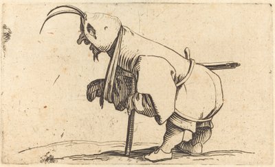 The Hooded Cripple av Jacques Callot