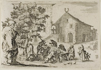 The Inn, fra The Caprices av Jacques Callot