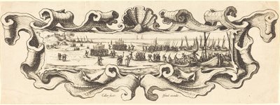 Troppenes landgang, sannsynligvis 16281631. av Jacques Callot