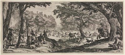 Den store jakten, 1619. av Jacques Callot