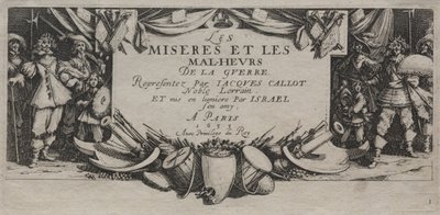 Krigens store elendighet av Jacques Callot