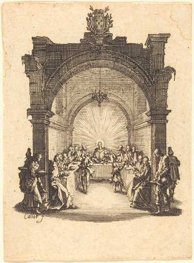 Det siste måltid av Jacques Callot