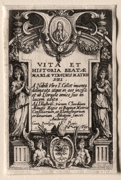 Jomfruens liv av Jacques Callot