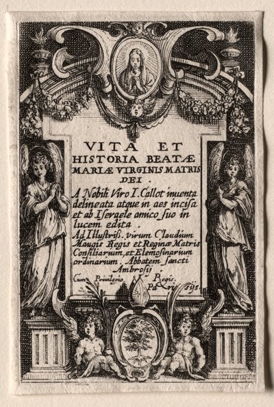 Jomfruens liv. av Jacques Callot