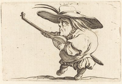 Lutespilleren av Jacques Callot