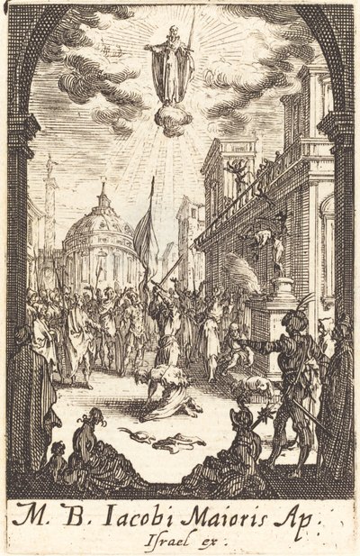 The Martyrdom of Saint James Major, ca. 16341635. av Jacques Callot