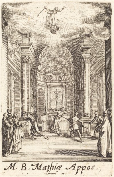The Martyrium of Saint Matthias, ca. 16341635. av Jacques Callot
