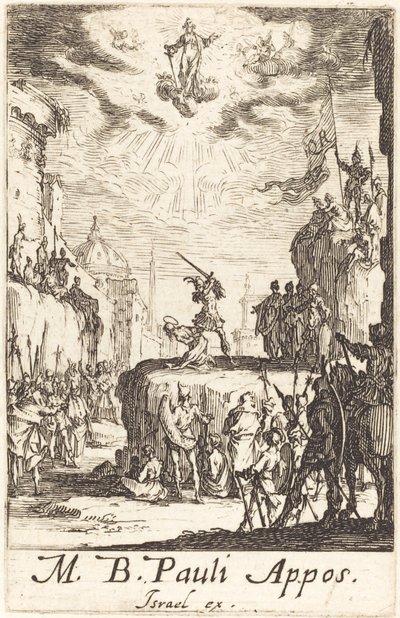 The Martyrdom of Saint Paul, c. 16341635.    1165850   no       norwegian Successfully Translated  Original: Portrait of a Musician (pastel) Translat: Portrait of a Musician (pastel) 1411087 no norwegian Successfully Translated Original: Silver Prince, cig av Jacques Callot