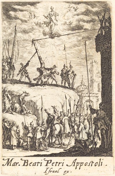 Sankt Peters martyrium av Jacques Callot