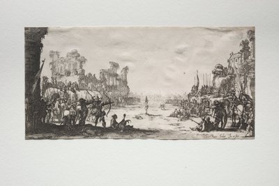 St. Sebastians martyrium av Jacques Callot