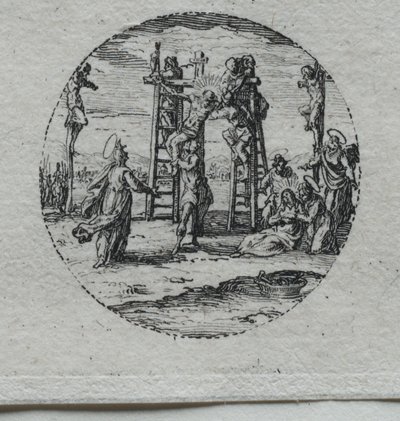 The Mysteries of the Passion: The Crucifixion. av Jacques Callot
