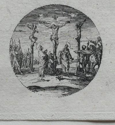Lidenskapens mysterier: Nedstigningen fra korset av Jacques Callot