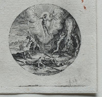 The Mysteries of the Passion: The Transfiguration. av Jacques Callot