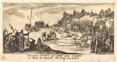Spikringen til korset av Jacques Callot
