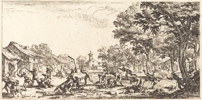 Bøndernes hevn av Jacques Callot