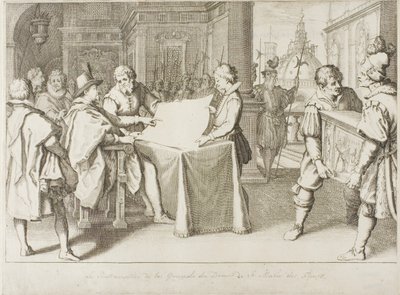 Restaureringen av kuppelen i Firenze av Jacques Callot