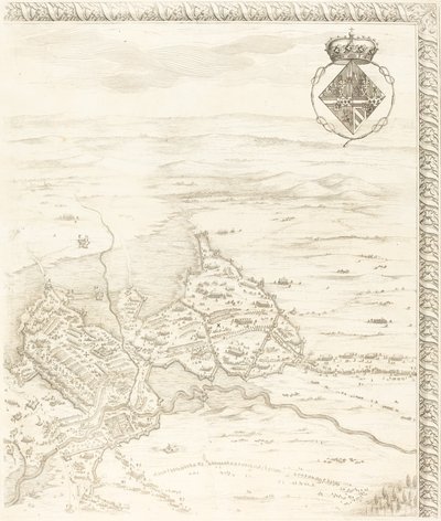 Beleiringen av Breda [plate 3 av 6] av Jacques Callot